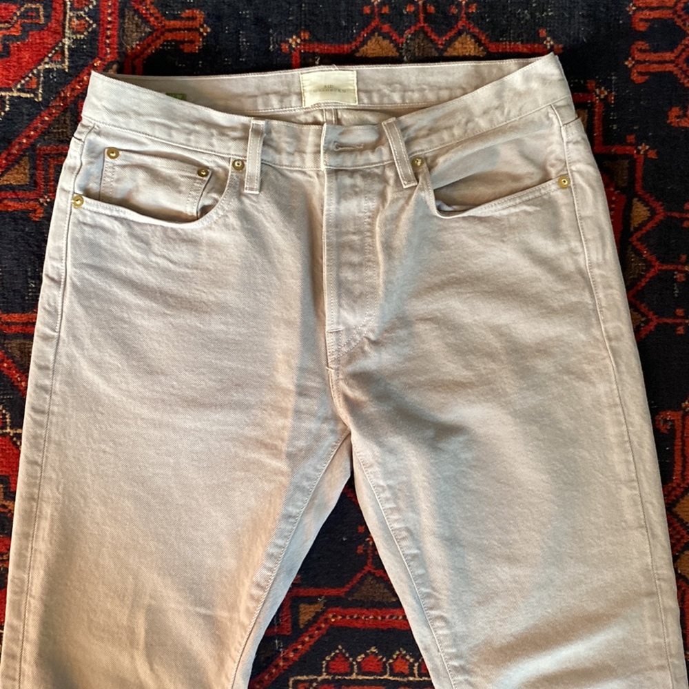 Sid Mashburn Gray Jeans